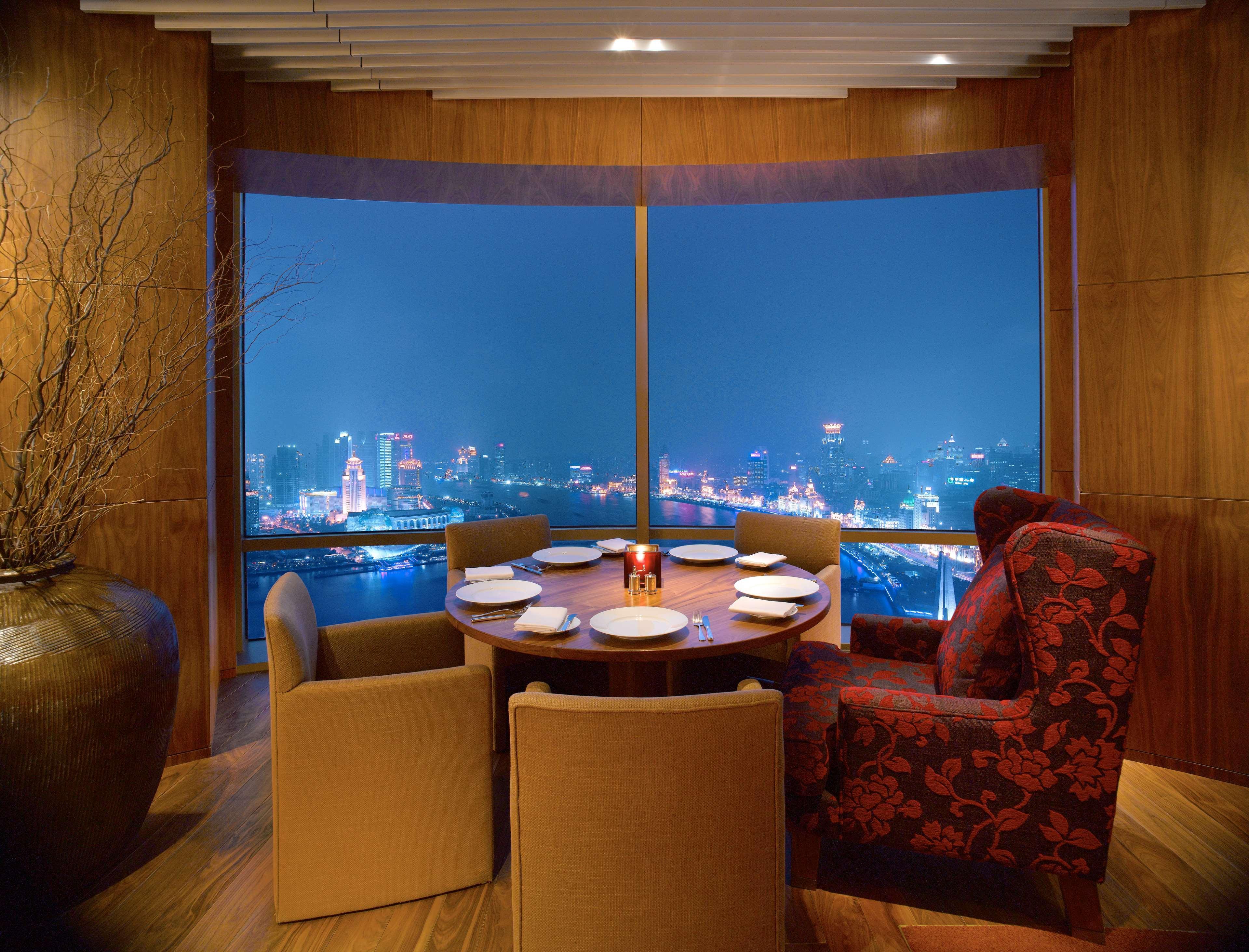 Hyatt On The Bund Hotell Shanghai Restaurant bilde